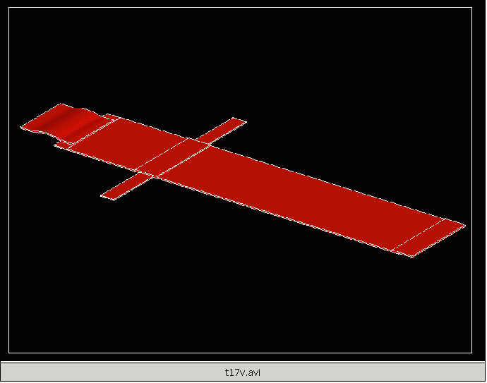 Animation of the pull down mode at 12 V